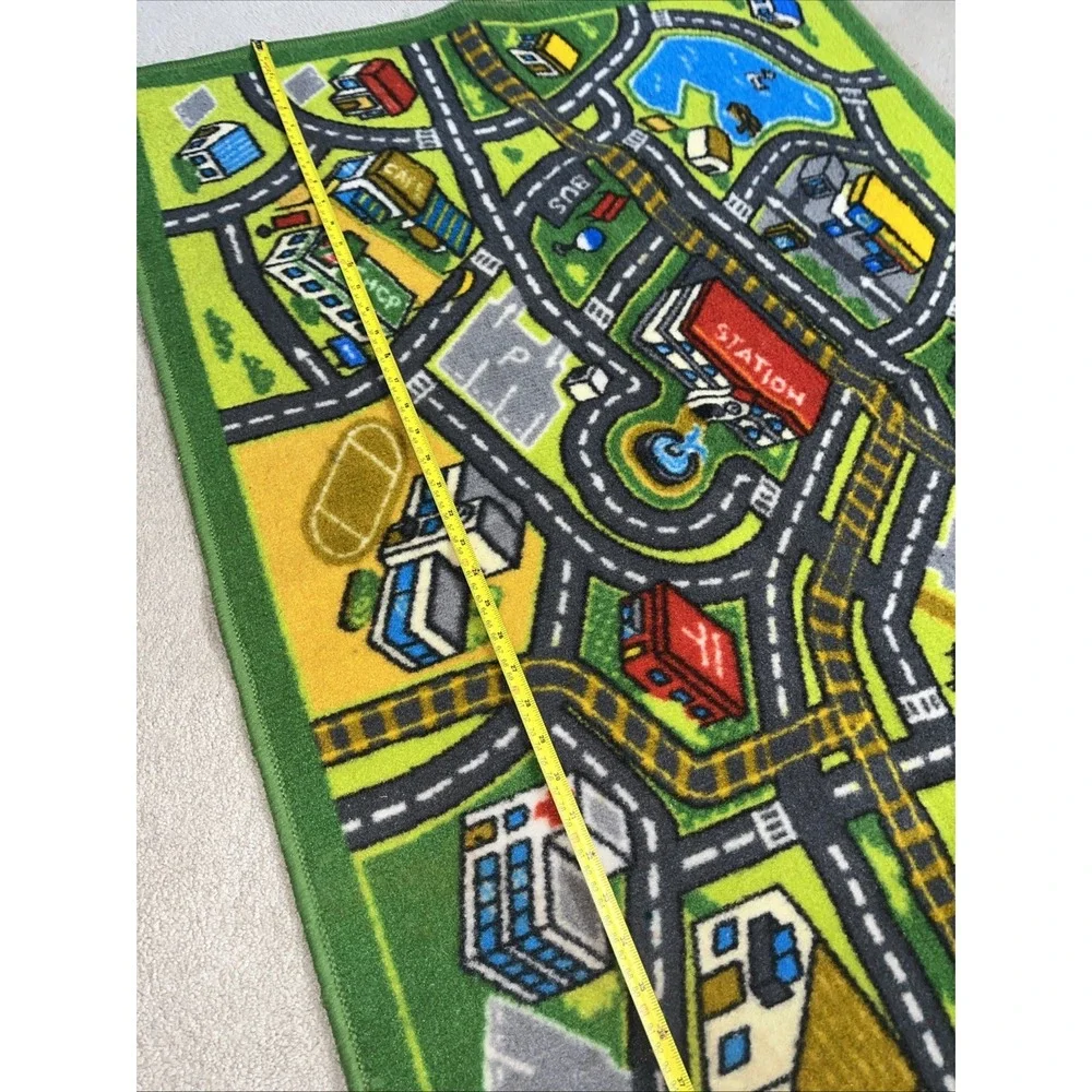 Rectangle Shape‎ Kids Rug Carpet with Anti Skid Backing Made Of Nylon-3 x 5 feet